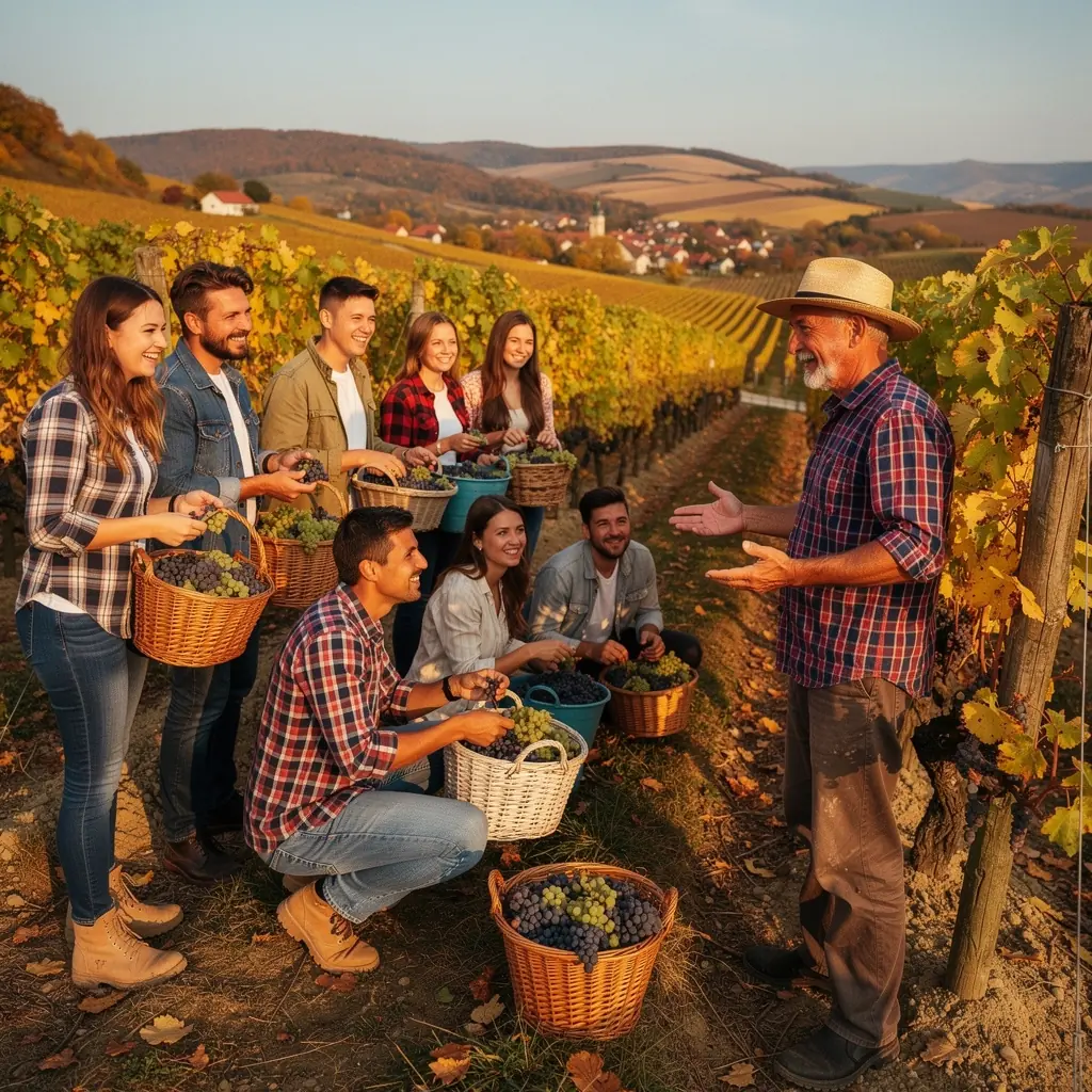 Zeleninový trh s čerstvou sklizní a barevnými sezonními plodinami.